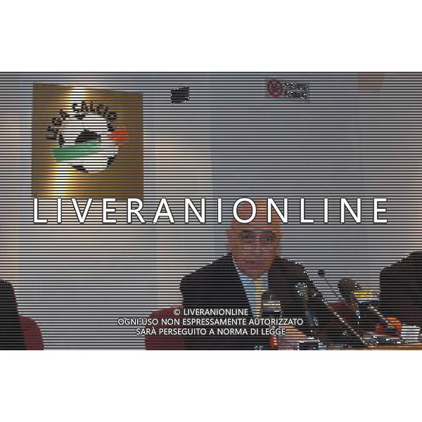 MILANO 09/09/05 ASSEMBLEA DEI PRESIDENTI DI SERIE A IN LEGA CALCIO NELLA FOTO GALLIANI ADRIANO PH GIGI ARCAINI/AG.ALDO LIVERANI