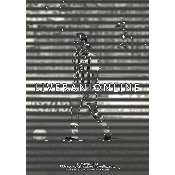13-10-1991 BRESCIA CAMPIONATO DI CALCIO SERIE B BRESCIA -UDINESE 1-1 NELLA FOTO FRANCESCO DELL\'ANNO AG ALDO LIVERANI SAS