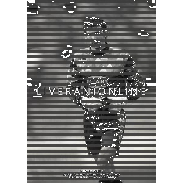 13-10-1991 BRESCIA CAMPIONATO DI CALCIO SERIE B BRESCIA -UDINESE 1-1 NELLA FOTO NELLO CUSIN AG ALDO LIVERANI SAS