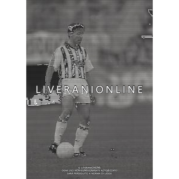 13-10-1991 BRESCIA CAMPIONATO DI CALCIO SERIE B BRESCIA -UDINESE 1-1 NELLA FOTO RENZO CONTRATTO AG ALDO LIVERANI SAS