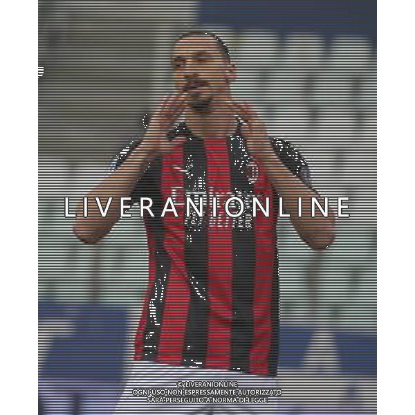 PARMA - MILAN CAMPIONATO CALCIO SERIE A TIM 10.04.2021 NELLA FOTO ZLATAN IBRAHIMOVIC ©SANTANDREA / AGENZIA ALDO LIVERANI SAS