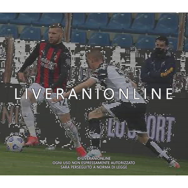 PARMA - MILAN CAMPIONATO CALCIO SERIE A TIM 10.04.2021 NELLA FOTO ANTE REBIC E ANDREA CONTI ©SANTANDREA / AGENZIA ALDO LIVERANI SAS
