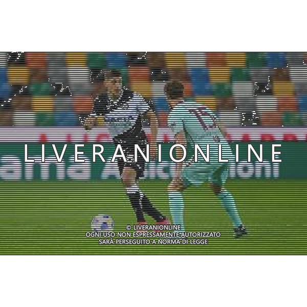 Griffonit/LMedia - Udinese Calcio vs Torino FC - Italian football Serie A match 2020/2021 10 April 2021 - Dacia Arena Friuli stadium, udine, Italy Photo showing: Nahuel Molina (Udinese) in action against Cristian Ansaldi (Torino) @Griffonit/LMedia/ AGENZIA ALDO LIVERANI SAS