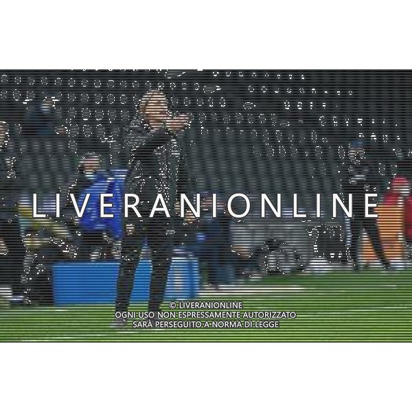 Griffonit/LMedia - Udinese Calcio vs Torino FC - Italian football Serie A match 2020/2021 10 April 2021 - Dacia Arena Friuli stadium, udine, Italy Photo showing: Davide Nicola (Coach Torino FC) gestures @Griffonit/LMedia/ AGENZIA ALDO LIVERANI SAS