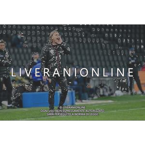 Griffonit/LMedia - Udinese Calcio vs Torino FC - Italian football Serie A match 2020/2021 10 April 2021 - Dacia Arena Friuli stadium, udine, Italy Photo showing: Davide Nicola (Coach Torino FC) gestures @Griffonit/LMedia/ AGENZIA ALDO LIVERANI SAS