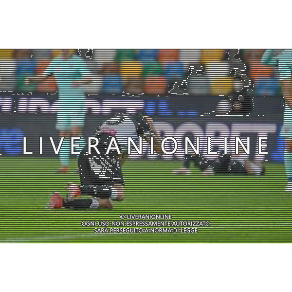 Griffonit/LMedia - Udinese Calcio vs Torino FC - Italian football Serie A match 2020/2021 10 April 2021 - Dacia Arena Friuli stadium, udine, Italy Photo showing: Disappointment, frustration of Nahuel Molina (Udinese) @Griffonit/LMedia/ AGENZIA ALDO LIVERANI SAS