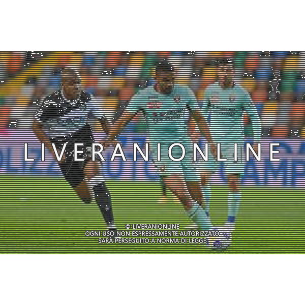Griffonit/LMedia - Udinese Calcio vs Torino FC - Italian football Serie A match 2020/2021 10 April 2021 - Dacia Arena Friuli stadium, udine, Italy Photo showing: Gleison Bremer (Torino) carries the ball hindered by Caetano de Souza Samir (Udinese) @Griffonit/LMedia/ AGENZIA ALDO LIVERANI SAS