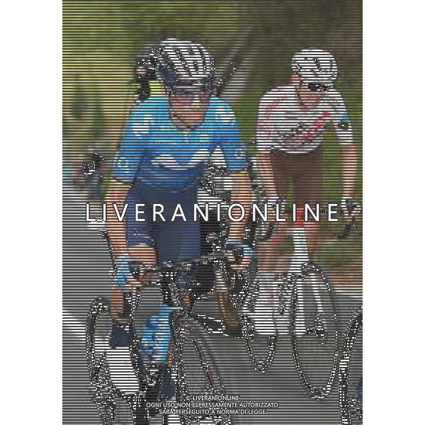 10-04-2021 Itzulia Basque Country; Tappa 06 Ondarroa - Arrate; 2021, Movistar; Valverde, Alejandro; ©SIROTTI / AGENZIA ALDO LIVERANI SAS