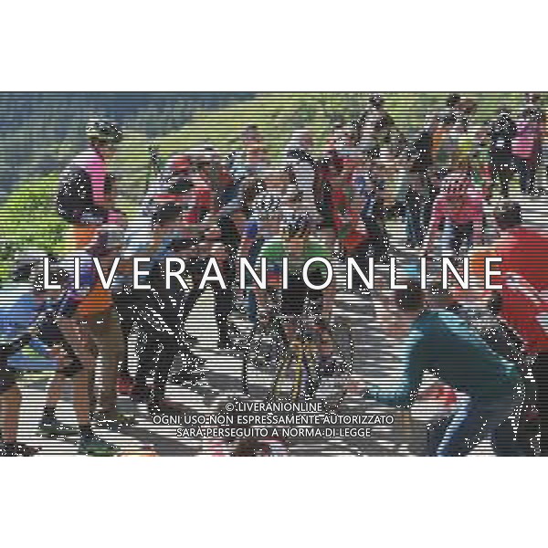10-04-2021 Itzulia Basque Country; Tappa 06 Ondarroa - Arrate; 2021, Jumbo - Visma; 2021, Groupama - Fdj; 2021, Ef Education - Nippo; Roglic, Primoz; Gaudu, David; Carthy, Hugh; Trabakua; ©SIROTTI / AGENZIA ALDO LIVERANI SAS