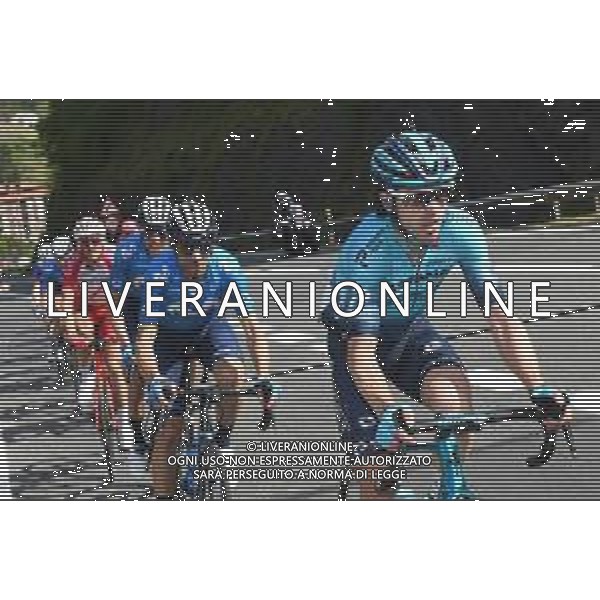 10-04-2021 Itzulia Basque Country; Tappa 06 Ondarroa - Arrate; 2021, Astana - Premier Tech; 2021, Movistar; Izaguirre, Jon; Valverde, Alejandro; ©SIROTTI / AGENZIA ALDO LIVERANI SAS