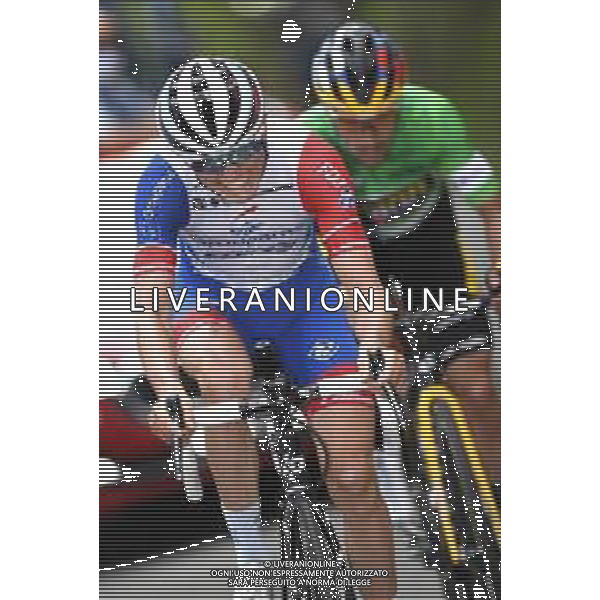 10-04-2021 Itzulia Basque Country; Tappa 06 Ondarroa - Arrate; 2021, Groupama - Fdj; Gaudu, David; Usartza; ©SIROTTI / AGENZIA ALDO LIVERANI SAS