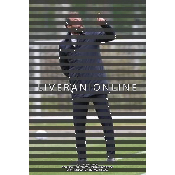 © TVRG Andrea Bonatti allenatore Juventus Milan vs Juventus Campionato Primavera 1 TIM - 18a giornata Milano 10-04-2021 centro sportivo Peppino Vismara foto Roberto Garavaglia/ag. Aldo Liverani sas