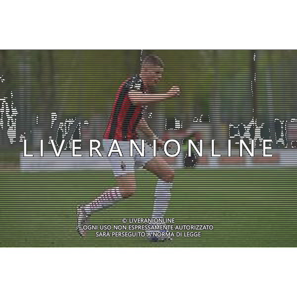 © TVRG Andrei Coubis (Milan) Milan vs Juventus Campionato Primavera 1 TIM - 18a giornata Milano 10-04-2021 centro sportivo Peppino Vismara foto Roberto Garavaglia/ag. Aldo Liverani sas