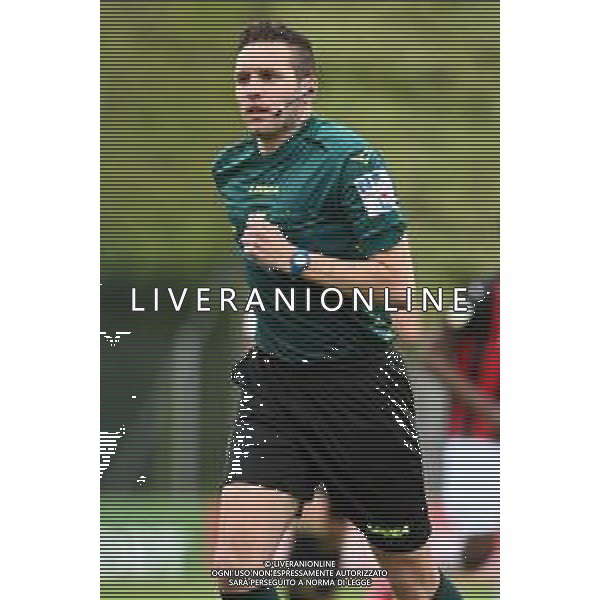© TVRG l\'arbitro Matteo Mercenaro di Genova Milan vs Juventus Campionato Primavera 1 TIM - 18a giornata Milano 10-04-2021 centro sportivo Peppino Vismara foto Roberto Garavaglia/ag. Aldo Liverani sas