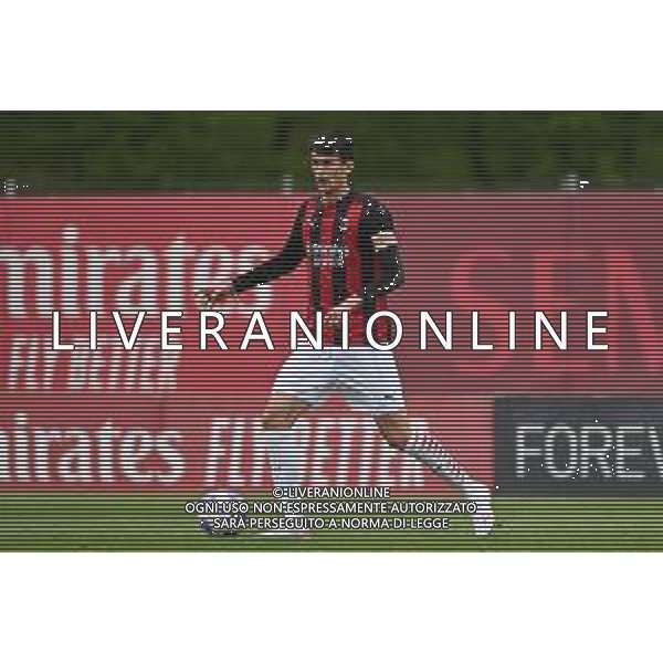 © TVRG Alessio Brambilla (Milan) Milan vs Juventus Campionato Primavera 1 TIM - 18a giornata Milano 10-04-2021 centro sportivo Peppino Vismara foto Roberto Garavaglia/ag. Aldo Liverani sas