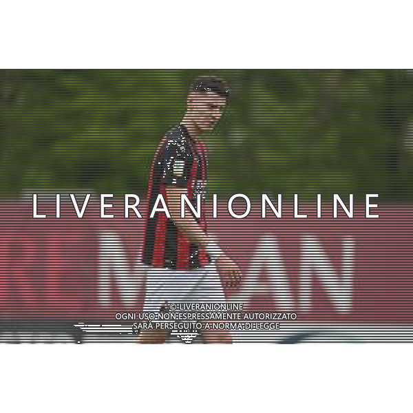 © TVRG Nikolaos Michelis (Milan) Milan vs Juventus Campionato Primavera 1 TIM - 18a giornata Milano 10-04-2021 centro sportivo Peppino Vismara foto Roberto Garavaglia/ag. Aldo Liverani sas