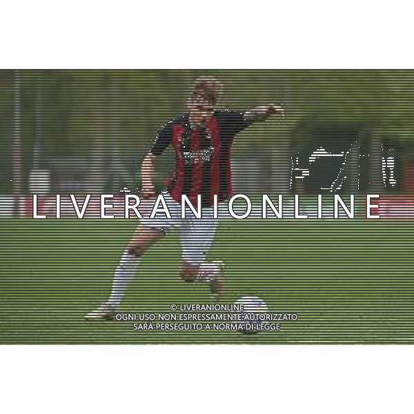 © TVRG Antonio Mionic (Milan) Milan vs Juventus Campionato Primavera 1 TIM - 18a giornata Milano 10-04-2021 centro sportivo Peppino Vismara foto Roberto Garavaglia/ag. Aldo Liverani sas