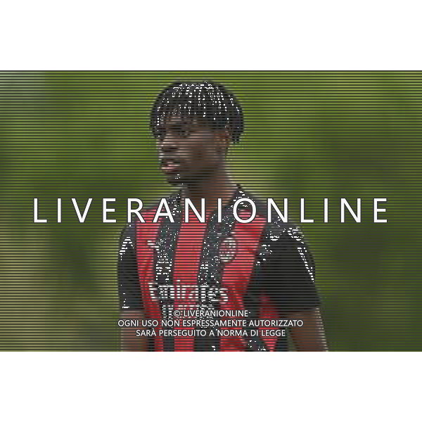 © TVRG Nosa Obaretin (Milan) Milan vs Juventus Campionato Primavera 1 TIM - 18a giornata Milano 10-04-2021 centro sportivo Peppino Vismara foto Roberto Garavaglia/ag. Aldo Liverani sas