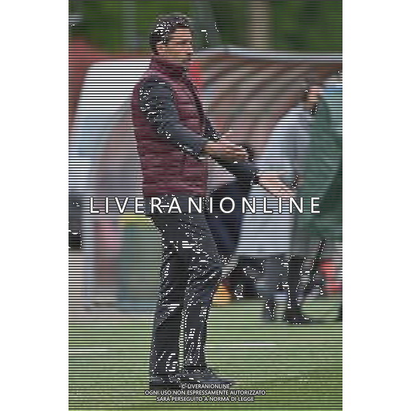 © TVRG Federico Giunti allenatore Milan Milan vs Juventus Campionato Primavera 1 TIM - 18a giornata Milano 10-04-2021 centro sportivo Peppino Vismara foto Roberto Garavaglia/ag. Aldo Liverani sas