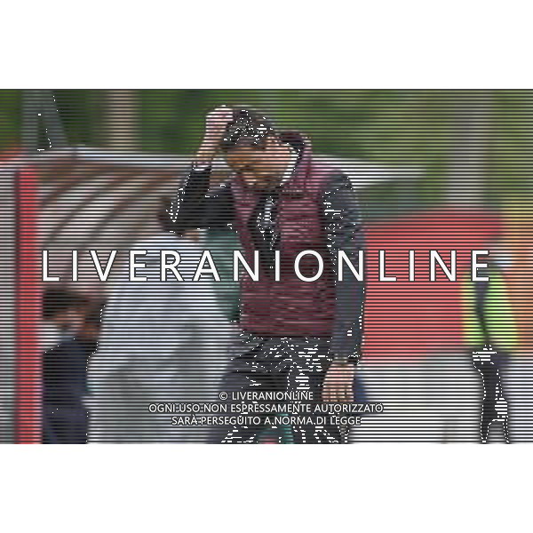 © TVRG Federico Giunti allenatore Milan Milan vs Juventus Campionato Primavera 1 TIM - 18a giornata Milano 10-04-2021 centro sportivo Peppino Vismara foto Roberto Garavaglia/ag. Aldo Liverani sas