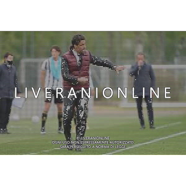 © TVRG Federico Giunti allenatore Milan Milan vs Juventus Campionato Primavera 1 TIM - 18a giornata Milano 10-04-2021 centro sportivo Peppino Vismara foto Roberto Garavaglia/ag. Aldo Liverani sas