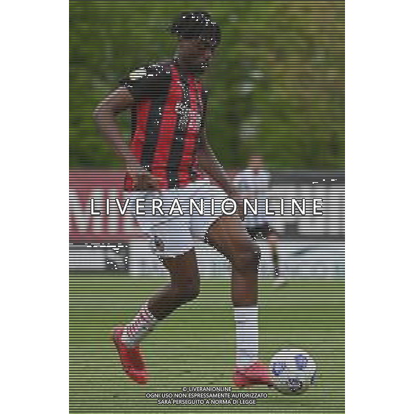 © TVRG Nosa Obaretin (Milan) Milan vs Juventus Campionato Primavera 1 TIM - 18a giornata Milano 10-04-2021 centro sportivo Peppino Vismara foto Roberto Garavaglia/ag. Aldo Liverani sas