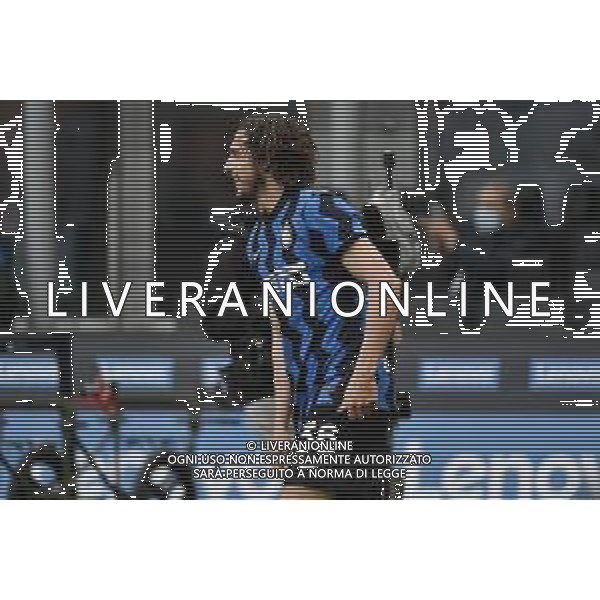 Matteo Darmian (Inter) esulta dopo il gol dell\'1 a 0 Inter vs Cagliari Campionato Serie A TIM - 30a giornata Milano 11-04-2021 Stadio Giuseppe Meazza - San Siro foto Roberto Garavaglia/ag. Aldo Liverani sas / AGENZIA ALDO LIVERANI SAS