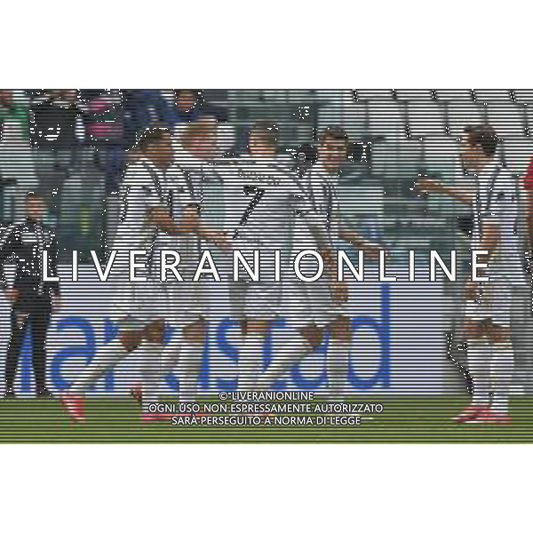 ©Alessandro Falzone/Agenzia Aldo Liverani Torino 11.04.2021 Stadio Allianz Stadium Juventus vs Genoa Serie A Tim 2020-2021 Nella foto : ESULTANZA GOL DI DEJAN KULUSEVSKI ©FALZONE / AGENZIA ALDO LIVERANI SAS