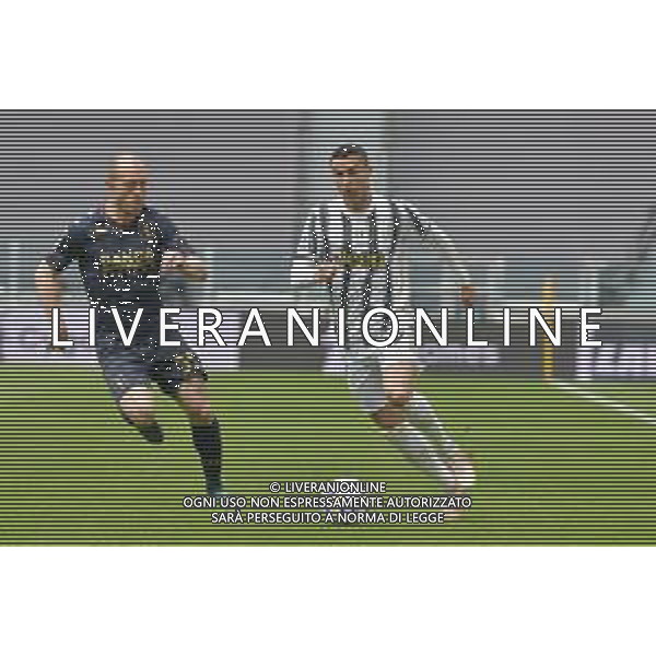 ©Alessandro Falzone/Agenzia Aldo Liverani Torino 11.04.2021 Stadio Allianz Stadium Juventus vs Genoa Serie A Tim 2020-2021 Nella foto : CRISTIANO RONALDO-MASIELLO ©FALZONE / AGENZIA ALDO LIVERANI SAS