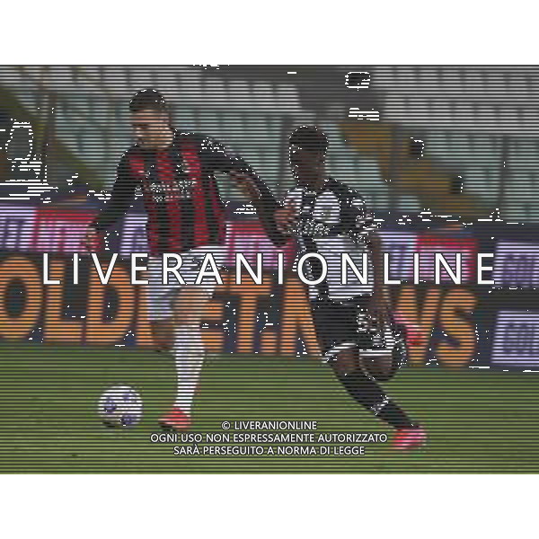 PARMA - MILAN CAMPIONATO CALCIO SERIE A TIM 10.04.2021 NELLA FOTO DALOT E TRAORE\' ©SANTANDREA / AGENZIA ALDO LIVERANI SAS
