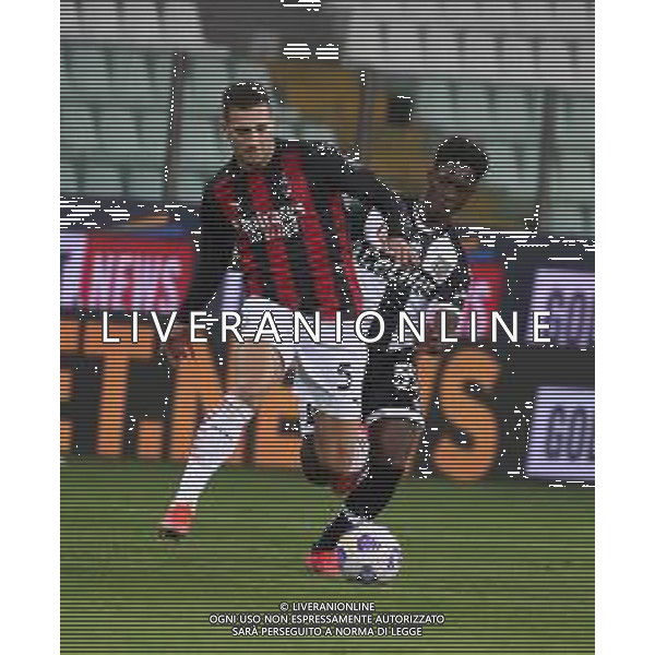 PARMA - MILAN CAMPIONATO CALCIO SERIE A TIM 10.04.2021 NELLA FOTO DALOT E TRAORE\' ©SANTANDREA / AGENZIA ALDO LIVERANI SAS