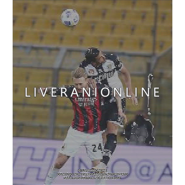 PARMA - MILAN CAMPIONATO CALCIO SERIE A TIM 10.04.2021 NELLA FOTO KJAER E PELLE\' ©SANTANDREA / AGENZIA ALDO LIVERANI SAS