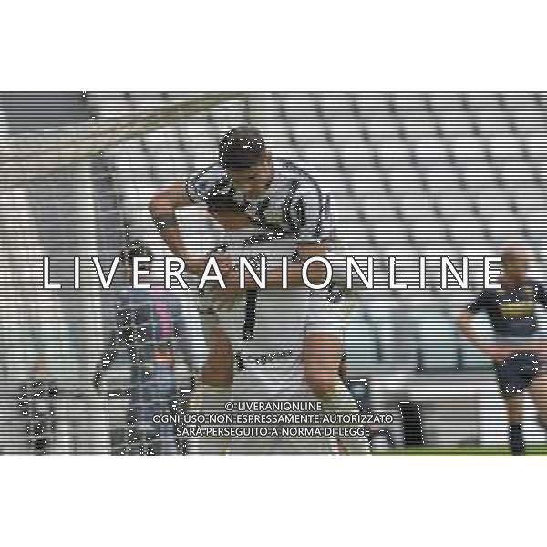 ©Alessandro Falzone/Agenzia Aldo Liverani Torino 11.04.2021 Stadio Allianz Stadium Juventus vs Genoa Serie A Tim 2020-2021 Nella foto : ESULTANZA GOL DI ALVARO MORATA CON CRISTIANO RONALDO ©FALZONE / AGENZIA ALDO LIVERANI SAS