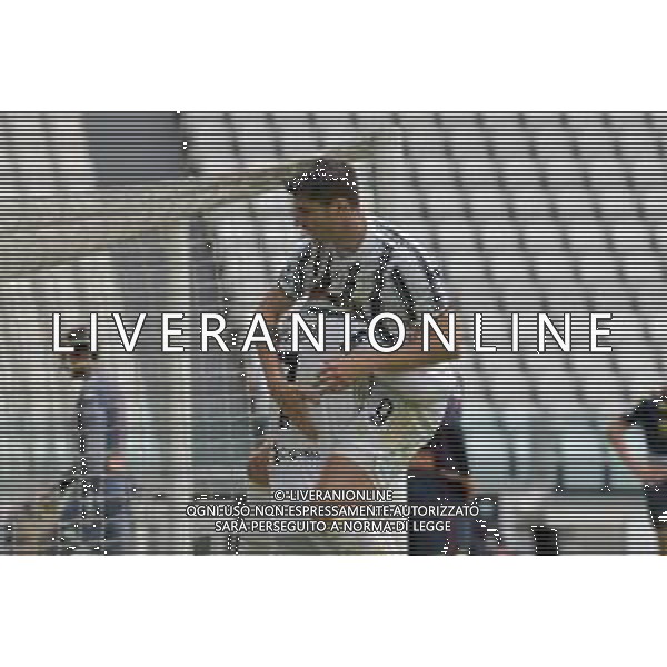 ©Alessandro Falzone/Agenzia Aldo Liverani Torino 11.04.2021 Stadio Allianz Stadium Juventus vs Genoa Serie A Tim 2020-2021 Nella foto : ESULTANZA GOL DI ALVARO MORATA CON CRISTIANO RONALDO ©FALZONE / AGENZIA ALDO LIVERANI SAS