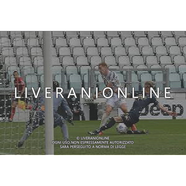 ©Alessandro Falzone/Agenzia Aldo Liverani Torino 11.04.2021 Stadio Allianz Stadium Juventus vs Genoa Serie A Tim 2020-2021 Nella foto : DEJAN KULUSEVSKI ©FALZONE / AGENZIA ALDO LIVERANI SAS