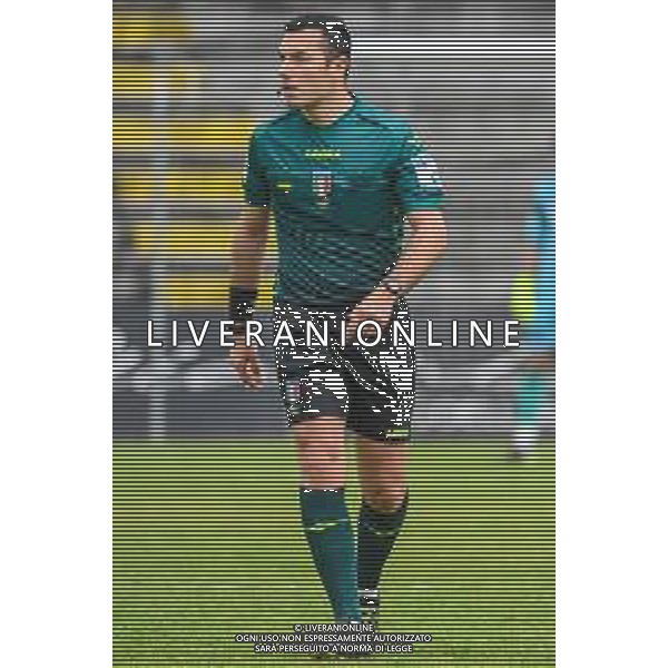 Fagiolinia/LMedia - Lucchese vs Livorno - Campionato di Calcio Serie C - Lega Pro 2020/2021 11 aprile 2021 - Stadio Porta Elisa, Lucca, Italia Nella foto: Arbitro Sig. Giampiero Miele da Nola @Fagiolinia/LMedia/ AGENZIA ALDO LIVERANI SAS