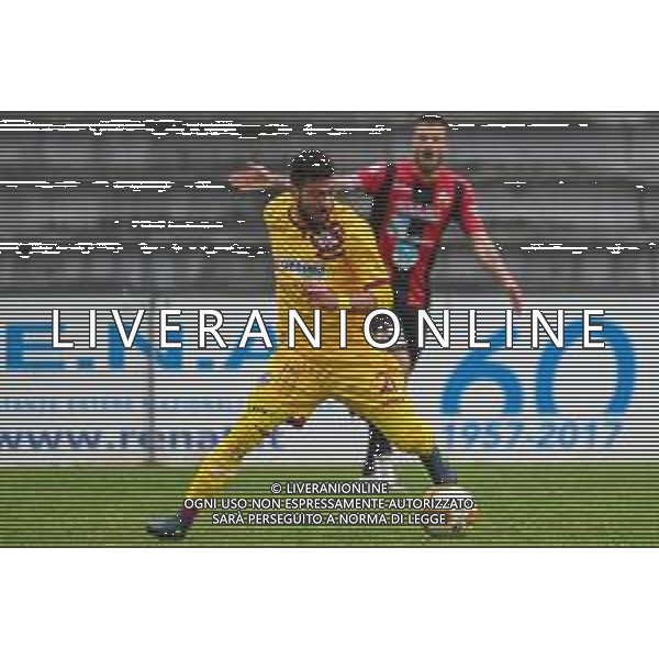 Fagiolinia/LMedia - Lucchese vs Livorno - Campionato di Calcio Serie C - Lega Pro 2020/2021 11 aprile 2021 - Stadio Porta Elisa, Lucca, Italia Nella foto: Andrea Bussaglia (Livorno) @Fagiolinia/LMedia/ AGENZIA ALDO LIVERANI SAS