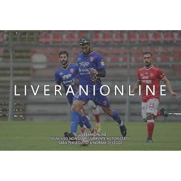 Cerquiglinio/LMedia - Perugia vs Triestina - Campionato di Calcio Serie C - Lega Pro 2020/2021 11 aprile 2021 - Stadio Renato Curi, Perugia, Italia Nella foto: capela anibal (triestina calcio) @Cerquiglinio/LMedia/ AGENZIA ALDO LIVERANI SAS