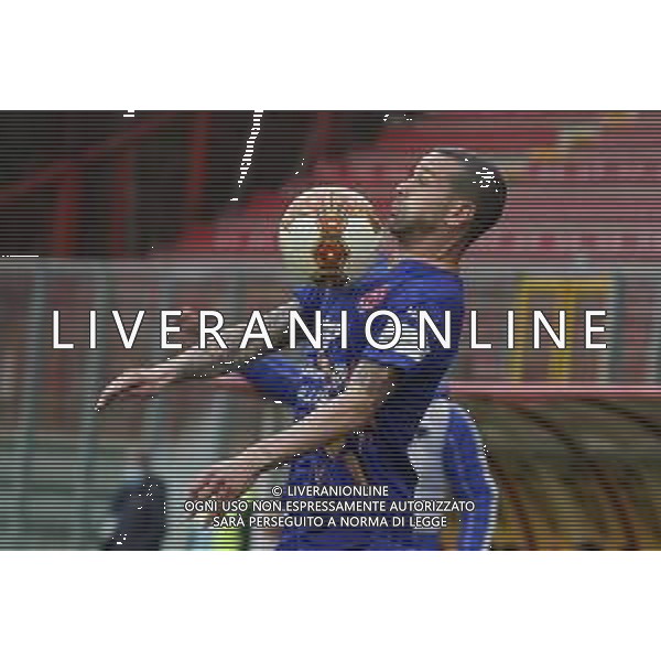 Cerquiglinio/LMedia - Perugia vs Triestina - Campionato di Calcio Serie C - Lega Pro 2020/2021 11 aprile 2021 - Stadio Renato Curi, Perugia, Italia Nella foto: lepore franco (triestina calcio) @Cerquiglinio/LMedia/ AGENZIA ALDO LIVERANI SAS