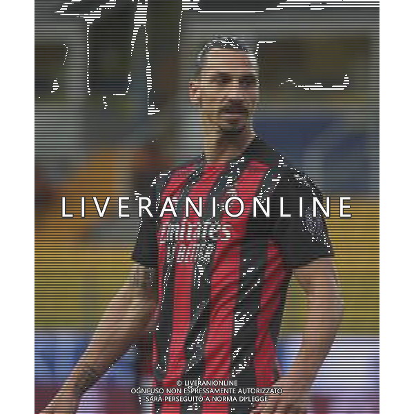 PARMA - MILAN CAMPIONATO CALCIO SERIE A TIM 10.04.2021 NELLA FOTO ZLATAN IBRAHIMOVIC ©SANTANDREA / AGENZIA ALDO LIVERANI SAS