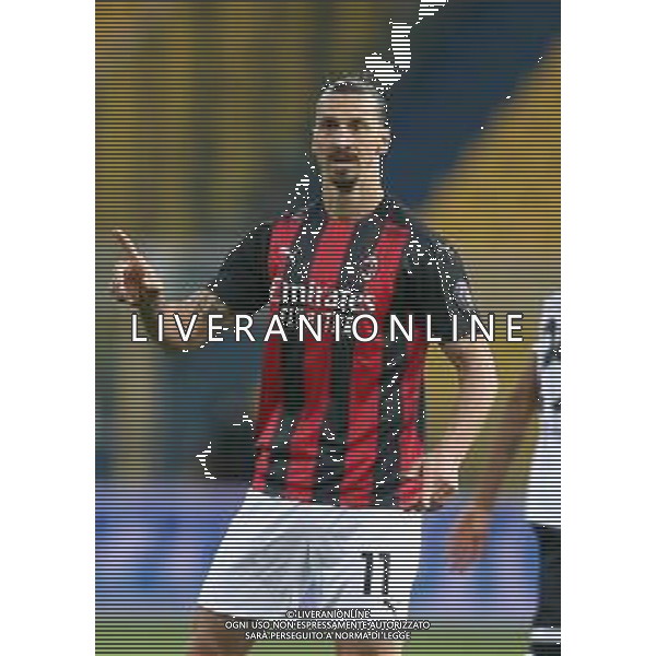 PARMA - MILAN CAMPIONATO CALCIO SERIE A TIM 10.04.2021 NELLA FOTO ZLATAN IBRAHIMOVIC ©SANTANDREA / AGENZIA ALDO LIVERANI SAS