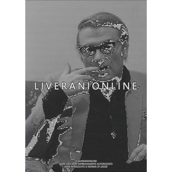 RETROSPETTIVA GIORGIO ALBERTAZZI ATTORE NELLA FOTO GIORGIO ALBERTAZZI NELL\'ANNO 1967 A MILANO AG ALDO LIVERANI SAS   