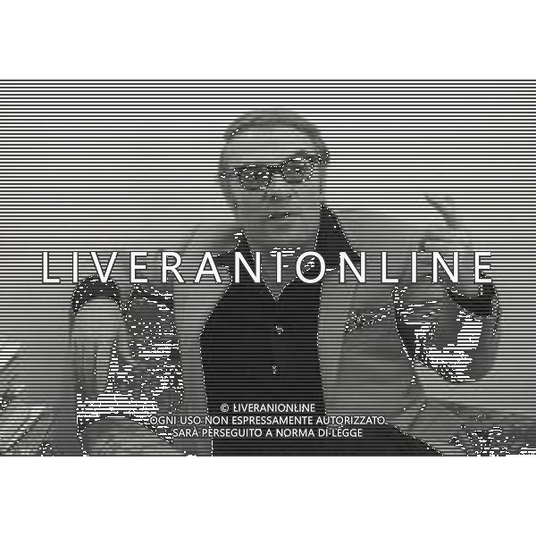 RETROSPETTIVA GIORGIO ALBERTAZZI ATTORE NELLA FOTO GIORGIO ALBERTAZZI NELL\'ANNO 1967 A MILANO AG ALDO LIVERANI SAS   