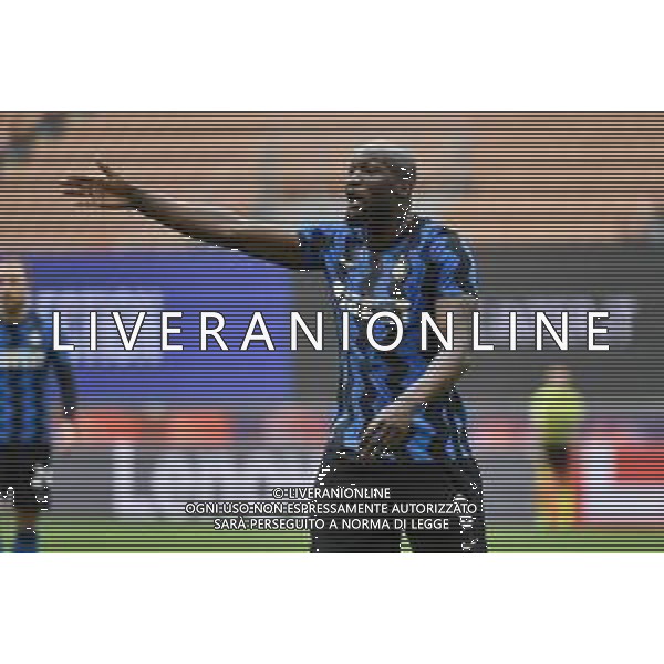 Romelu Lukaku (Inter) Inter vs Cagliari Campionato Serie A TIM - 30a giornata Milano 11-04-2021 Stadio Giuseppe Meazza - San Siro foto Roberto Garavaglia/ag. Aldo Liverani sas