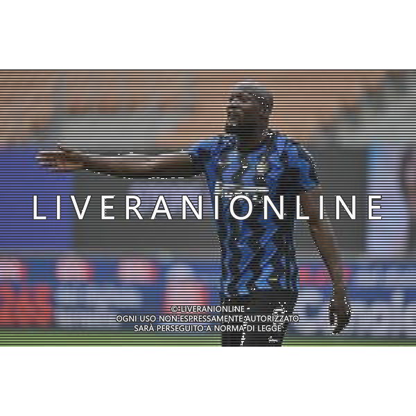 Romelu Lukaku (Inter) Inter vs Cagliari Campionato Serie A TIM - 30a giornata Milano 11-04-2021 Stadio Giuseppe Meazza - San Siro foto Roberto Garavaglia/ag. Aldo Liverani sas