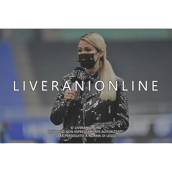 Diletta Leotta giornalista di DAZN Inter vs Cagliari Campionato Serie A TIM - 30a giornata Milano 11-04-2021 Stadio Giuseppe Meazza - San Siro foto Roberto Garavaglia/ag. Aldo Liverani sas
