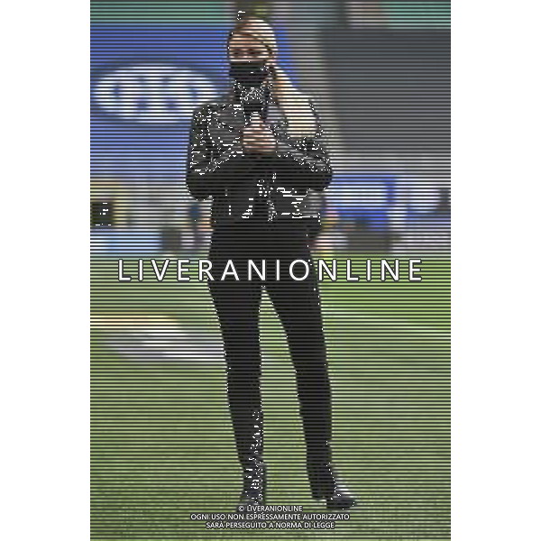 Diletta Leotta giornalista di DAZN Inter vs Cagliari Campionato Serie A TIM - 30a giornata Milano 11-04-2021 Stadio Giuseppe Meazza - San Siro foto Roberto Garavaglia/ag. Aldo Liverani sas
