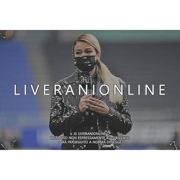 Diletta Leotta giornalista di DAZN Inter vs Cagliari Campionato Serie A TIM - 30a giornata Milano 11-04-2021 Stadio Giuseppe Meazza - San Siro foto Roberto Garavaglia/ag. Aldo Liverani sas