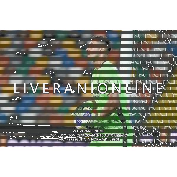 Griffonit/LMedia - Udinese Calcio vs Torino FC - Italian football Serie A match 2020/2021 10 April 2021 - Dacia Arena Friuli stadium, udine, Italy Photo showing: Juan Musso (Udinese) portrait @Griffonit/LMedia AG ALDO LIVERANI SAS