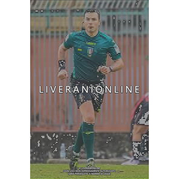 Fagiolinia/LMedia - Lucchese vs Livorno - Campionato di Calcio Serie C - Lega Pro 2020/2021 11 aprile 2021 - Stadio Porta Elisa, Lucca, Italia Nella foto: Arbitro Sig. Giampiero Miele da Nola @Fagiolinia/LMedia AG ALDO LIVERANI SAS